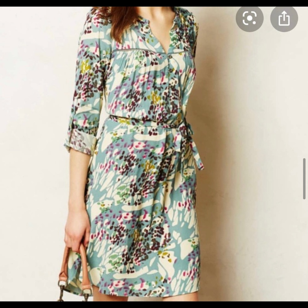 Dolan Anthropologie Wanderlust Dress floral, small